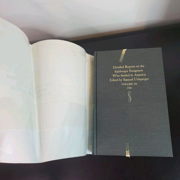 Samuel Urlsperger Detailed Reports Salzburger Emigrants Who Settled America Lot - Picture 12 of 16